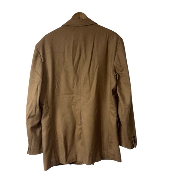 Pendleton Camel 100% Pure Virgin Wool Blazer Jacket Mens Suit Sports Coat 46 L - Picture 2 of 7